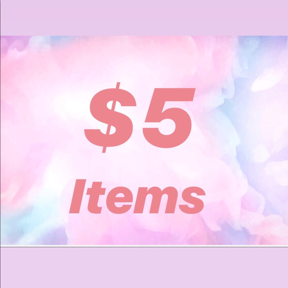 $5 items